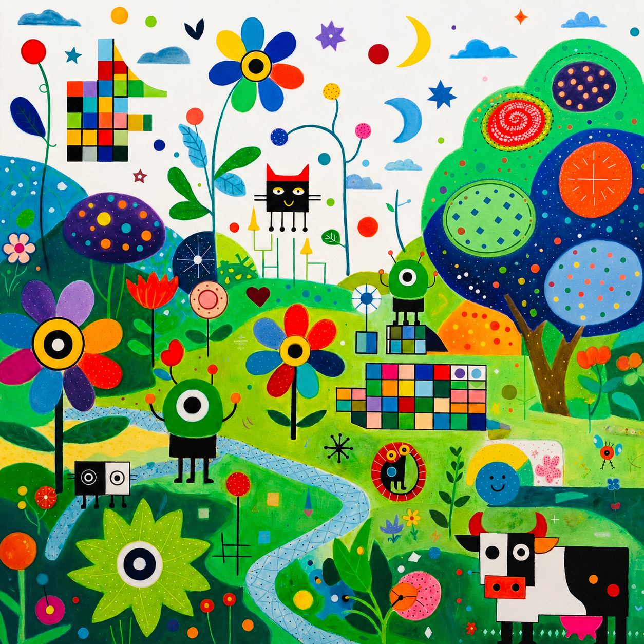 Geometry of Joy